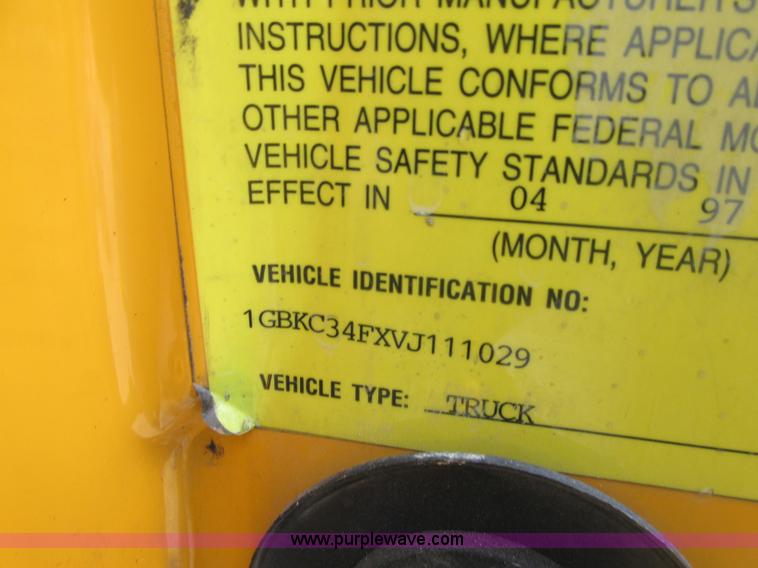 image for item E7120 1997 Chevrolet 3500 HD pickup truck