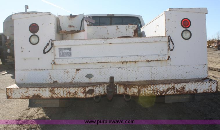 image for item F2882 1991 Ford F350 XLT Crew Cab utility truck