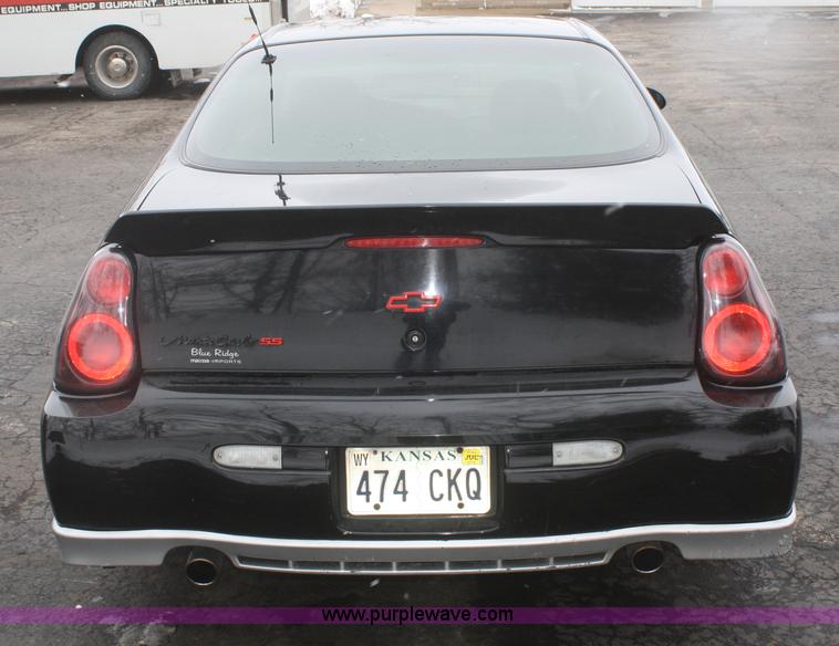 image for item F2979 2002 Chevrolet Monte Carlo SS
