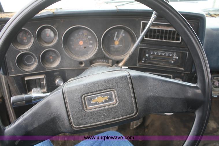 image for item F2981 1988 Chevrolet Custom Deluxe 30 utility truck