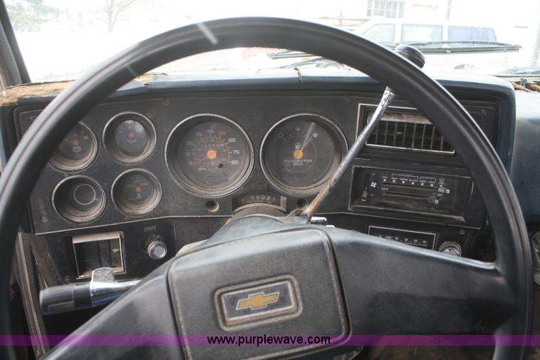 image for item F2981 1988 Chevrolet Custom Deluxe 30 utility truck