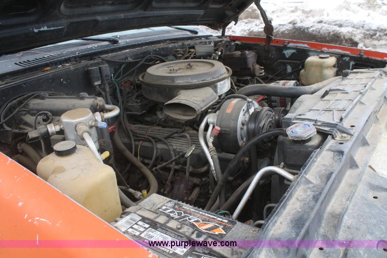 image for item F2981 1988 Chevrolet Custom Deluxe 30 utility truck