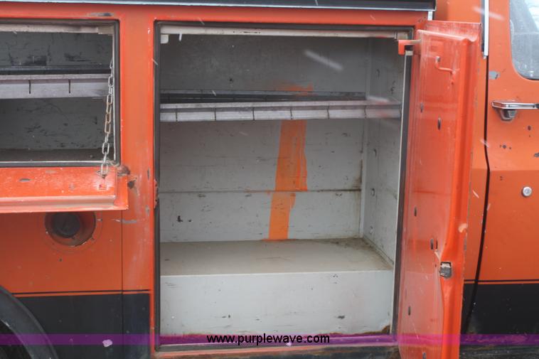 image for item F2981 1988 Chevrolet Custom Deluxe 30 utility truck