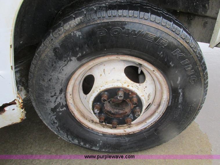 image for item F4399 1990 Chevrolet 3500 flatbed pickup truck