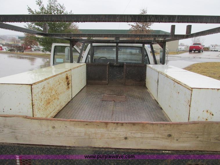 image for item F4399 1990 Chevrolet 3500 flatbed pickup truck