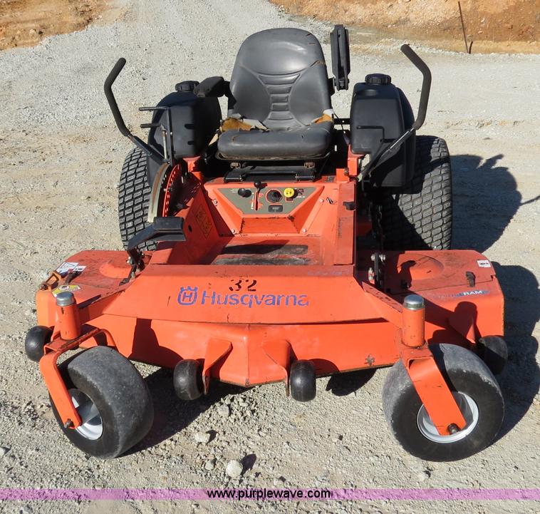 Husqvarna LZ6127 ZTR lawn mower in Longview, TX Item S9536 sold Purple Wave