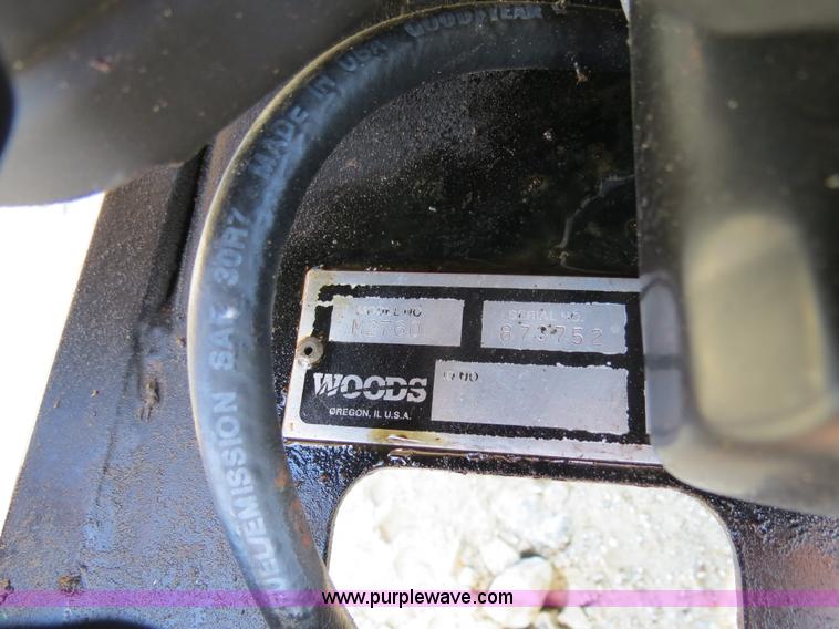 image for item S9539 Woods M2760 ZTR lawn mower