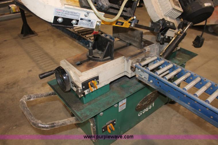 image for item V9033 Grizzly G0561 metal cutting bandsaw