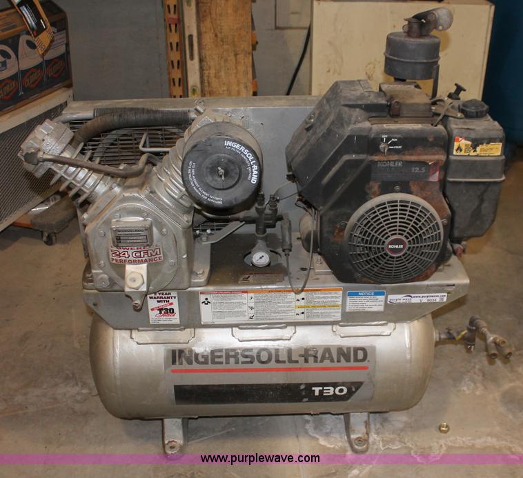 image for item V9034 Ingersoll Rand T30 air compressor