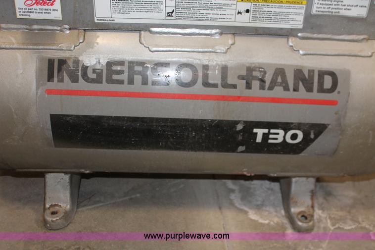 image for item V9034 Ingersoll Rand T30 air compressor