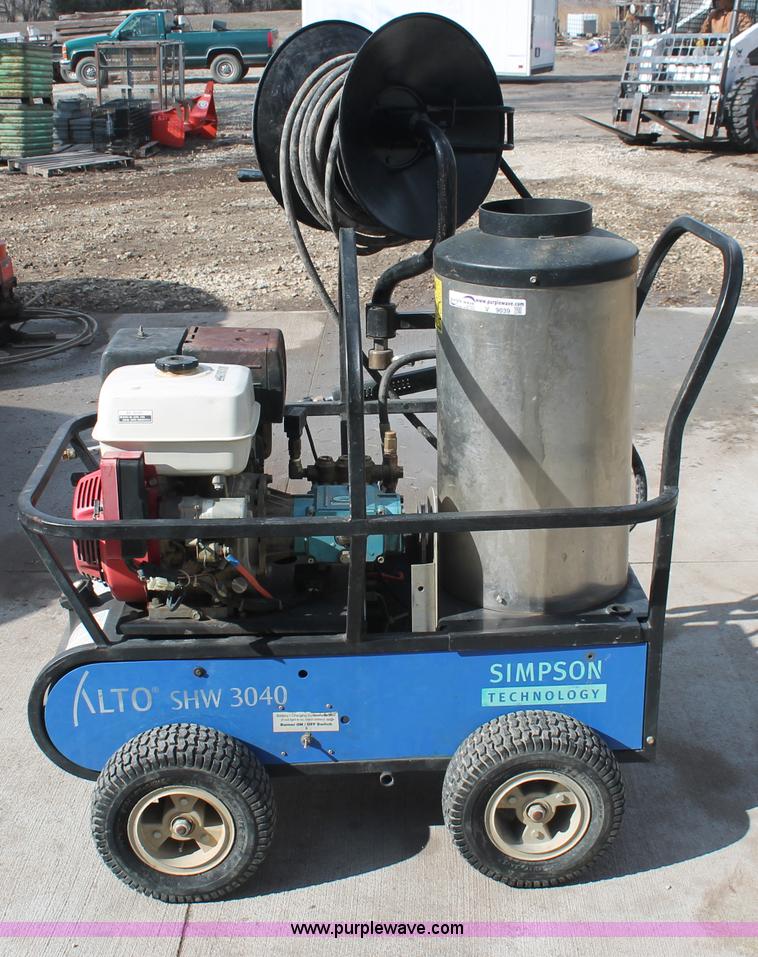 image for item V9039 Alto SHW 3040 hot water pressure washer