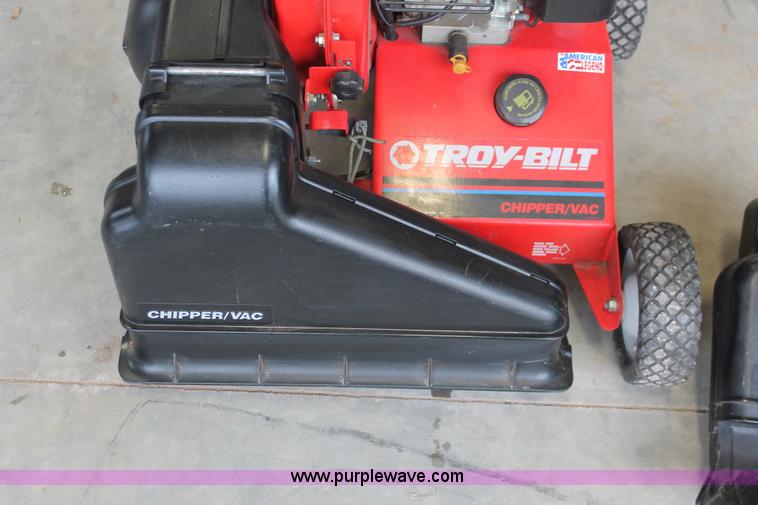 image for item V9041 Troy-Bilt chipper vacuum