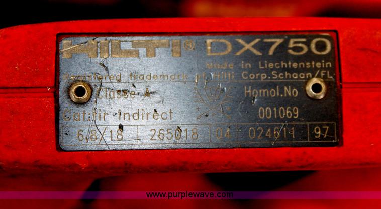 image for item V9043 Hilti DX750 nail gun