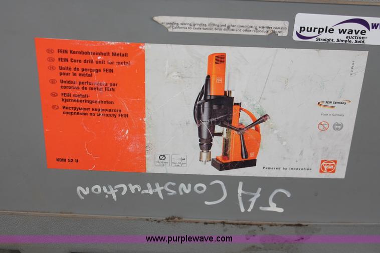 image for item V9045 Fein portable magnetic drill