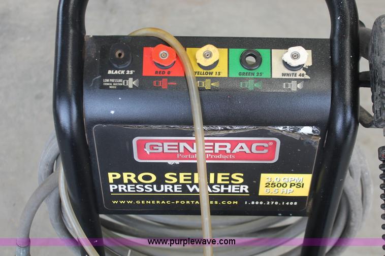 image for item V9046 Generac Pro series pressure washer
