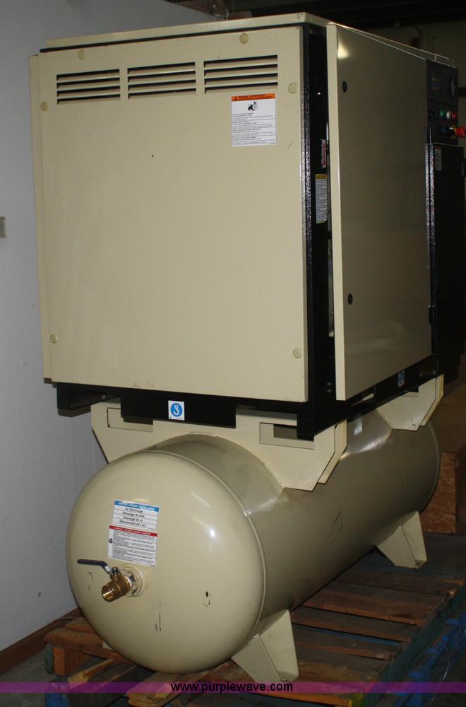 image for item V9529 2012 Ingersoll Rand 120 gallon air compressor