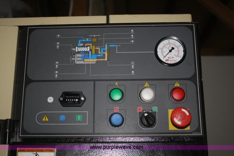 image for item V9529 2012 Ingersoll Rand 120 gallon air compressor