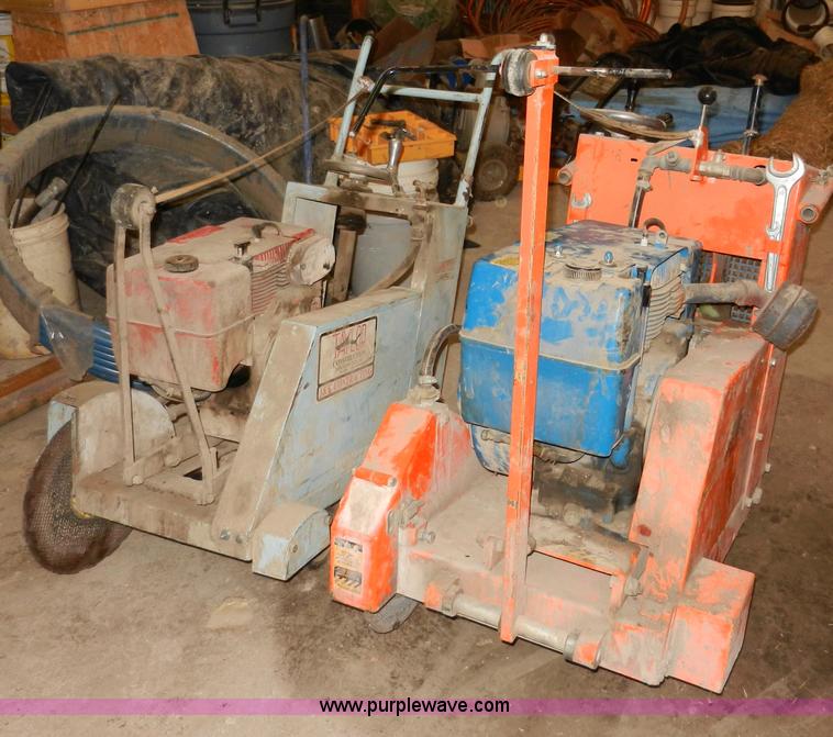 image for item X9663 (2) concrete saws