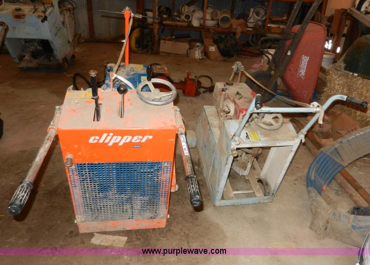 image for item X9663 (2) concrete saws