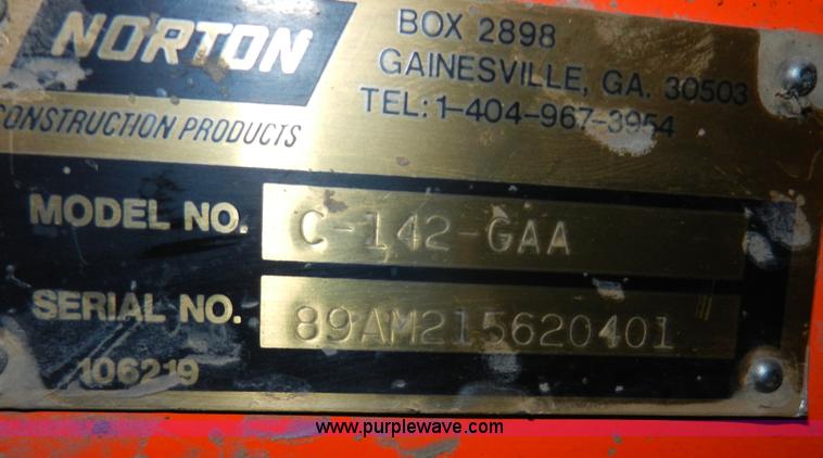 image for item X9663 (2) concrete saws