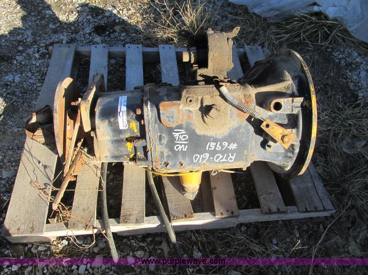 image for item X9858 Transmission out of sprayer