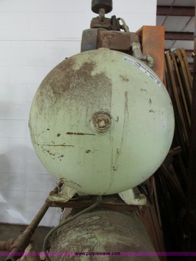 image for item X9863 Three phase dual tank air compressor