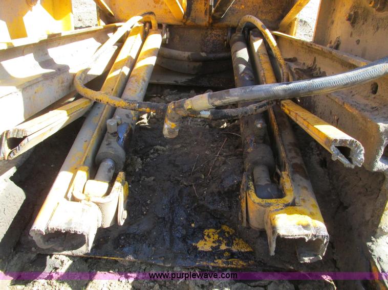 image for item X9869 Two tires and rear frame/punched off of pull-type scraper