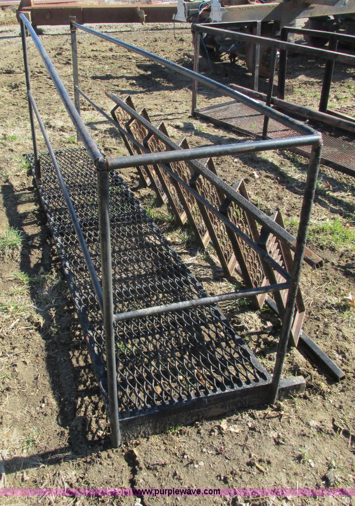 image for item X9872 Approximately 9'7"L x 2'W steel walkway