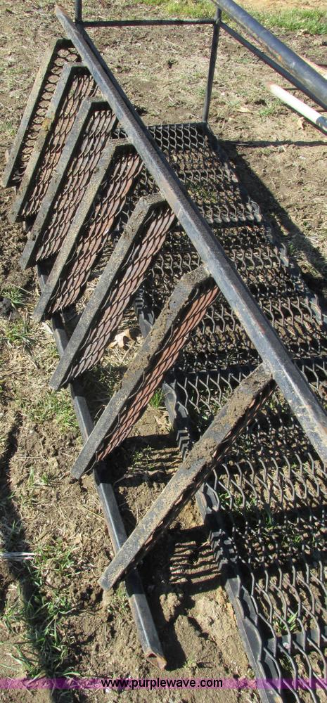 image for item X9872 Approximately 9'7"L x 2'W steel walkway