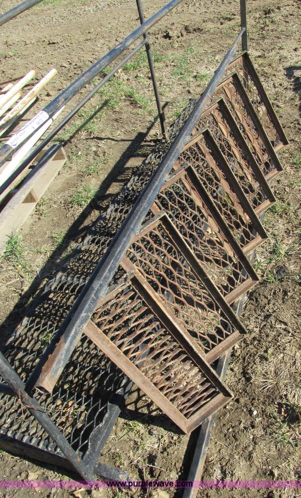 image for item X9872 Approximately 9'7"L x 2'W steel walkway