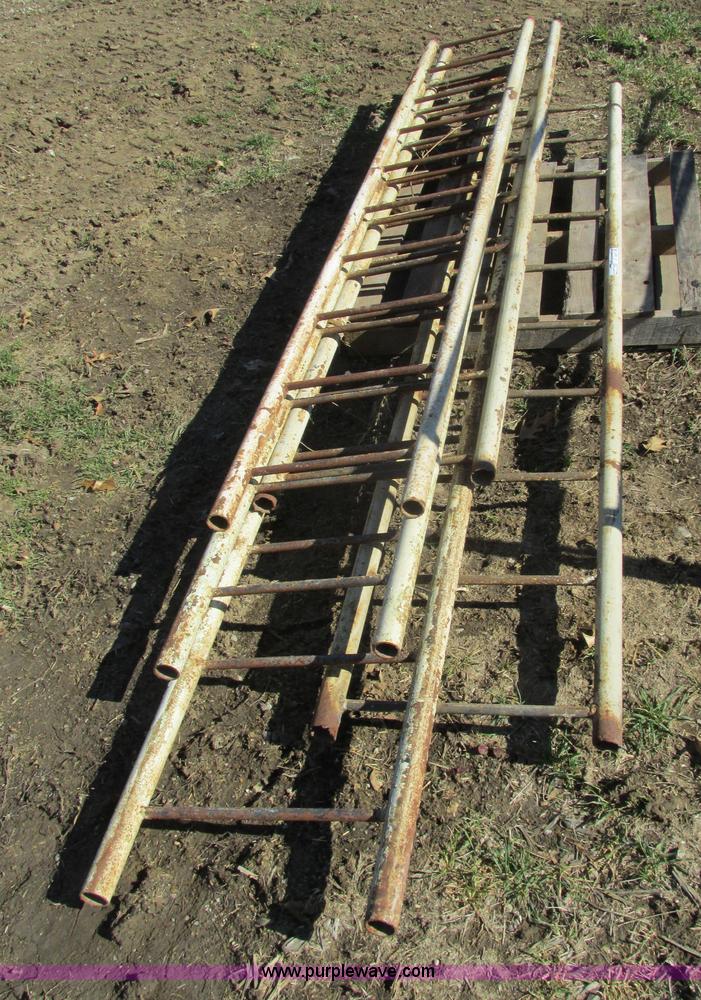 image for item X9873 (5) steel shop built ladders