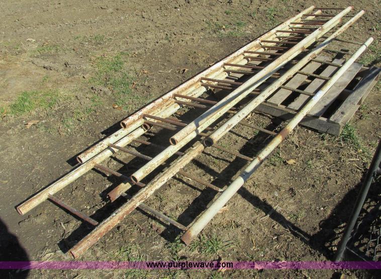 image for item X9873 (5) steel shop built ladders