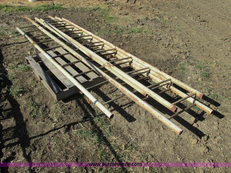 image for item X9873 (5) steel shop built ladders