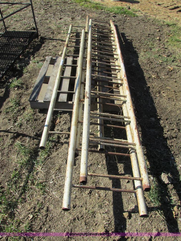 image for item X9873 (5) steel shop built ladders