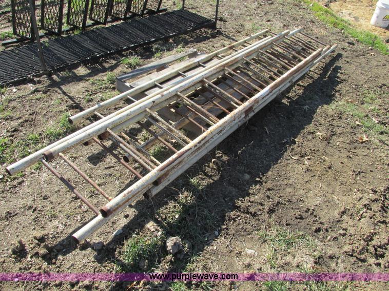 image for item X9873 (5) steel shop built ladders