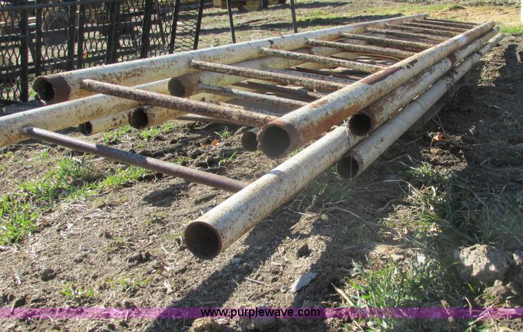 image for item X9873 (5) steel shop built ladders