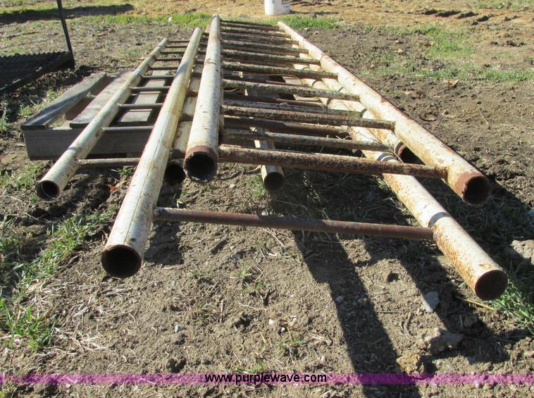 image for item X9873 (5) steel shop built ladders