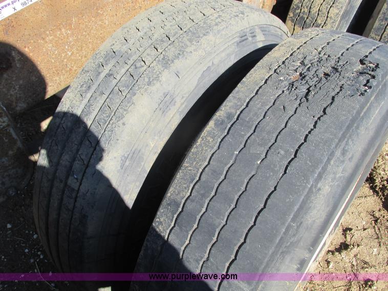 image for item X9874 Double axle frame cut-off semi trailer