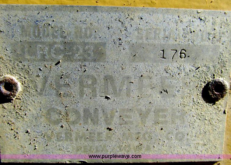 image for item X9876 Conveyor for Vermeer 555 trencher