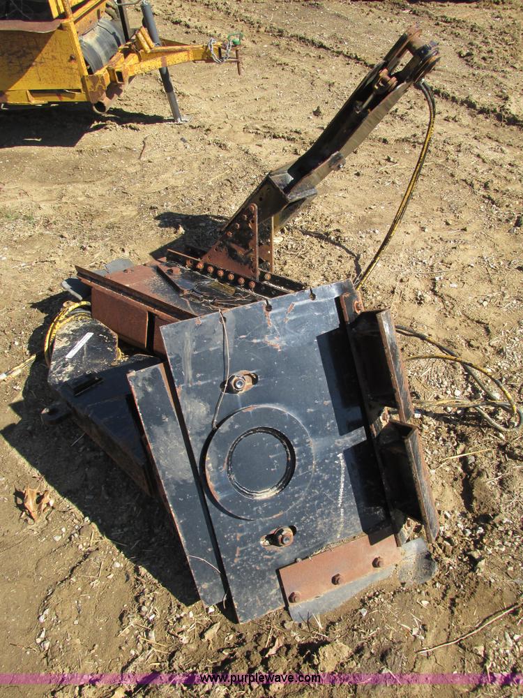 image for item X9877 Dirt blades removed from Vermeer 555 trencher