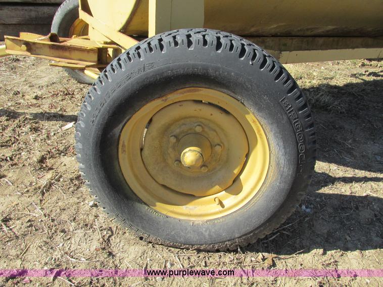 image for item X9878 12'L x 46.5" diameter fuel tank wagon