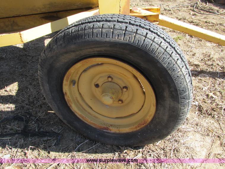 image for item X9878 12'L x 46.5" diameter fuel tank wagon