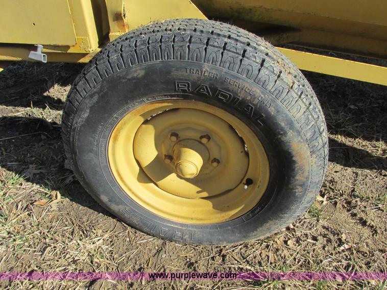 image for item X9878 12'L x 46.5" diameter fuel tank wagon