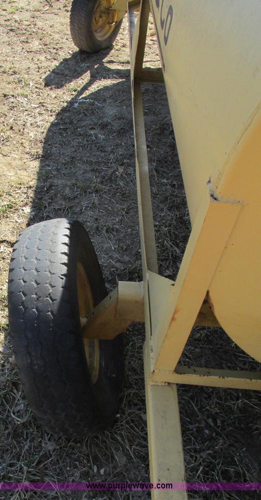 image for item X9878 12'L x 46.5" diameter fuel tank wagon