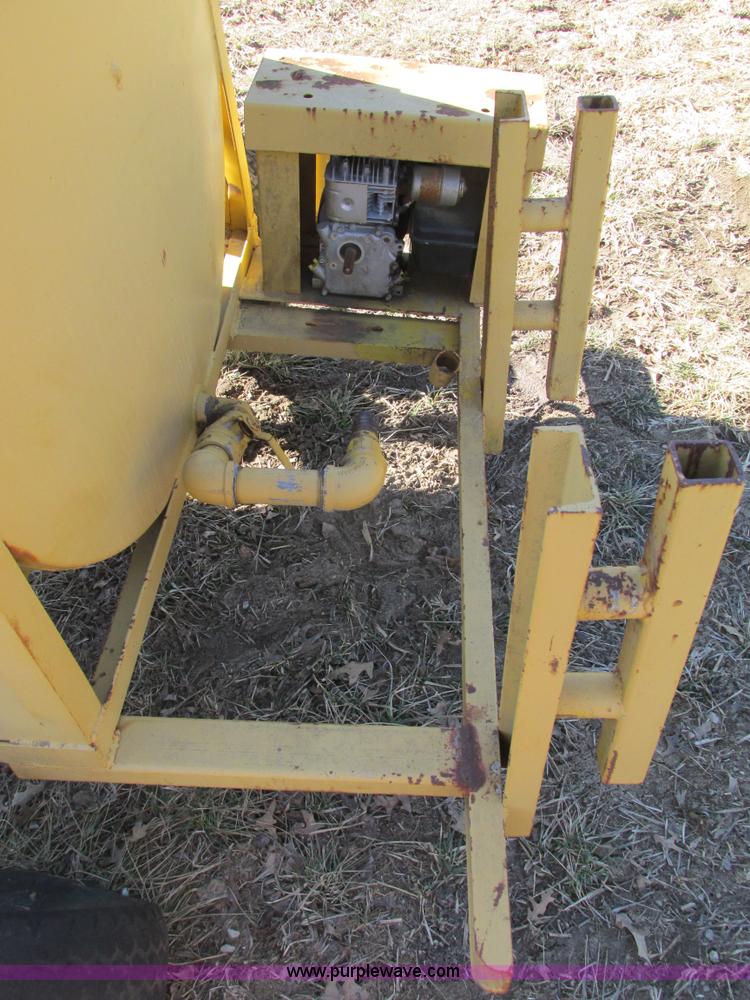 image for item X9878 12'L x 46.5" diameter fuel tank wagon