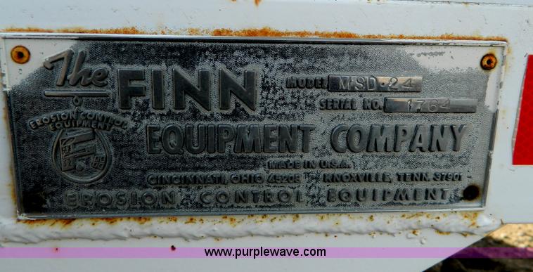 image for item Y9054 Finn MSD-24 straw/mulch spreader