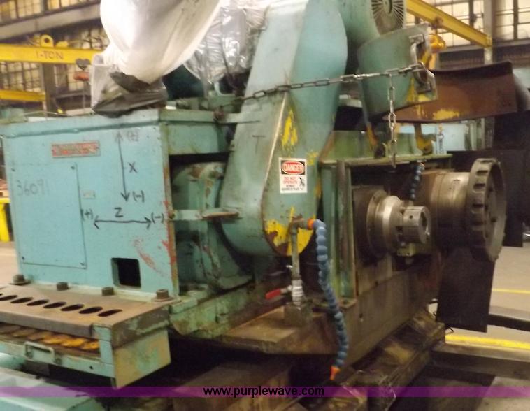 image for item Y9476 1982 H&H Industries face and center machine