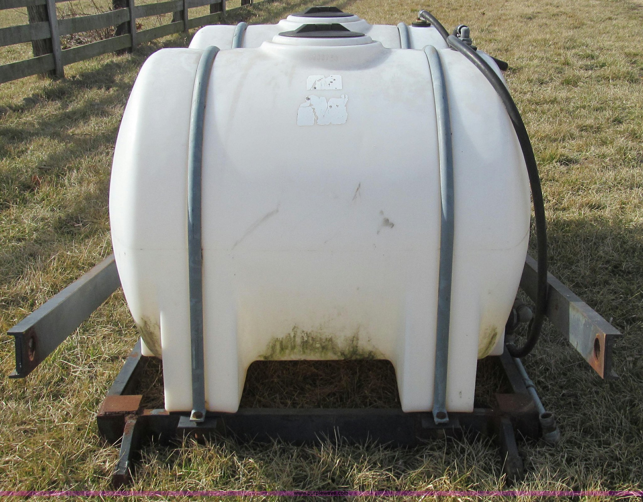 (2) front mounted tractor spray tanks in Fulton, MO Item E3781 sold