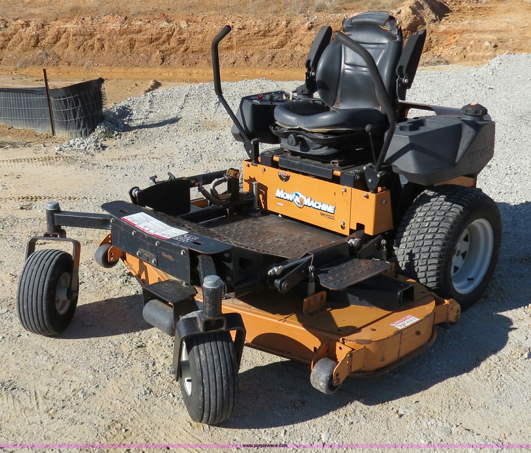 Woods M2760 ZTR lawn mower in Longview, TX Item S9539 sold Purple Wave