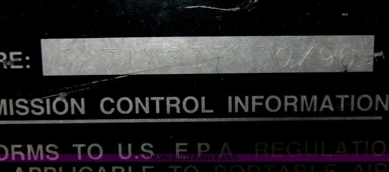 image for item A3920 1996 Leroi Q175 JD-E air compressor